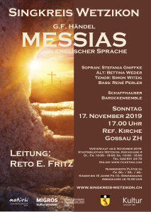 Flyer Messiah 2019